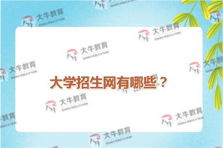 大学招生网有哪些？